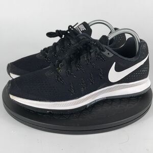 Nike Air Zoom Pegasus 33 Black/White Running Shoes 831356-001 Women’s Size 8.5
